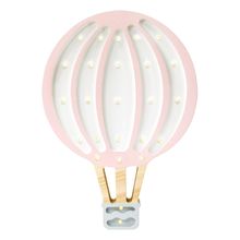 Lámpara de noche Montgolfière en rosa palo LL027-335 Little Lights 1