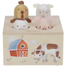 Juego toca y aparece Little Farm LD7156 Little Dutch 1