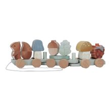Tren de madera ardilla Forest Friends LD7235 Little Dutch 1