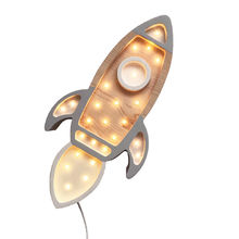 Nightlight Rocket gris claro LL032-000-500 Little Lights 1