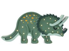Triceratops Nightlight Verde LL049-445 Little Lights 1