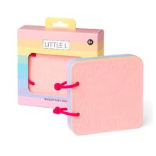 Libro de baño de silicona rosa LL033-001 Little L 1