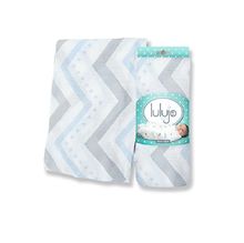 Pañal de bambú - Chevron bleu LLJ-121-005-005 Lulujo 1