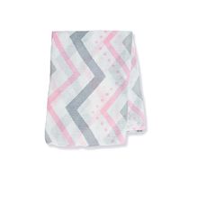 Pañal de bambú - rosa chevron LLJ-121-005-006 Lulujo 1