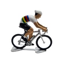 Figura ciclista M con maillot de campeón del mundo FR-M15 Fonderie Roger 1