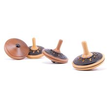 Peonza de madera Burlesco natural 48 mm MA-DA411 Mader 1