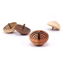 Peonza de madera OVNI natural 60 mm MA-FA600 Mader 1