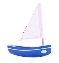 Barco Le Bâchi azul 17cm TI-N200-BACHI-BLEU Maison Tirot 1