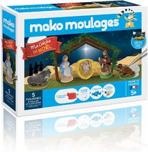 Juego de moldes Cuna de Navidad MM-39012 Mako Créations 1