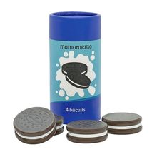 Galletas de cacao de madera 4 piezas As-85437 Mamamemo 1