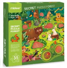 Rompecabezas del detective del bosque MD3096 Mideer 1