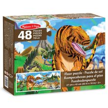 Puzzle gigante de la tierra de los dinosaurios M&D10442-4548 Melissa & Doug 1