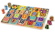 Puzzle gigante Números MD13832 Melissa & Doug 1