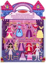 Cuaderno de pegatinas en relieve reposicionables princesas MD-19100 Melissa & Doug 1