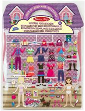 Cuaderno de pegatinas en relieve reposicionables Moda MD-12195 Melissa & Doug 1