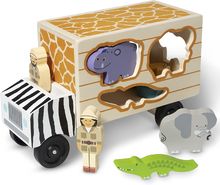 Camión de rescate de animales Safari MD-15180 Melissa & Doug 1