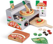 Mostrador de pizza de madera MD19465 Melissa & Doug 1