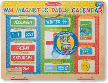 Mi calendario diario magnético en inglés MD-19253 Melissa & Doug 1