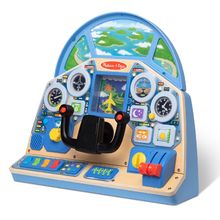 Panel de control interactivo de piloto de avión MD6073588 Melissa & Doug 1