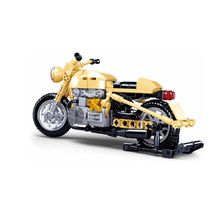 Model Bricks - Motocicleta militar SL-M38-B0959 Sluban 1