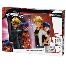 Rompecabezas Adrien y Marinette 100 piezas N867431 Nathan 1