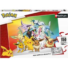 Rompecabezas Evoli y sus evoluciones 150 piezas N860302 Nathan 1