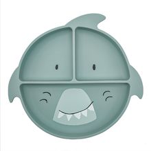 Plato compartimentado de silicona Mr Shark TX-96-457 Trixie 1