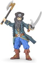 Figura pirata de Barbanegra PA-39477 Papo 1