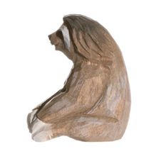 Figura perezoso de tres dedos en madera WU-40719 Wudimals 1