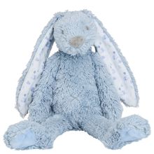 Peluche Conejo Richie azul con estampado 38 cm HH134570 Happy Horse 1