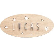 Placa decorativa personalizada - Estrellas VI-PL47 Vintiun 1