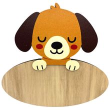 Placa de puerta personalizada Perro VI-PLP19 Vintiun 1