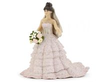 Figura novia de encaje rosa PA39070-3135 Papo 1
