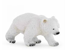 Bebé de oso polar caminando PA50145-3373 Papo 1