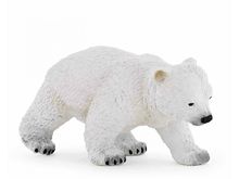 Figura bebé oso polar caminando PA50145-3373 Papo 1