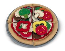Pizza en feutre M&D13974-4028 Melissa & Doug 1