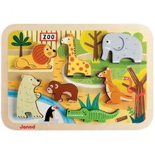 Puzzle 3D Zoo J07022-4103 Janod 1