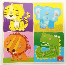 Puzzle de animales de la selva GO53111-4930 Goula 1