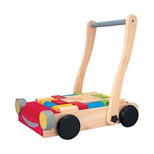 Carro de paseo con cubos ASA009-71 Plan Toys 1