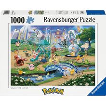 Puzzle Pokemon Eevee en el parque 1000 pzs RAV12002033 Ravensburger 1