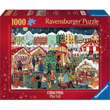 Puzzle Mercado navideño 1000 pzs RAV12000729 Ravensburger 1