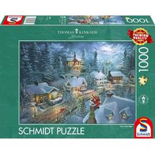 Puzzle Noche de paz navideña 1000 pzs S-57529 Schmidt Spiele 1