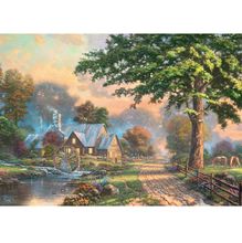 Puzzle de madera Viejo molino de agua 1000 pzs S-59797 Schmidt Spiele 1