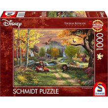 Puzzle El zorro y el sabueso 1000 piezas S-58050 Schmidt Spiele 1