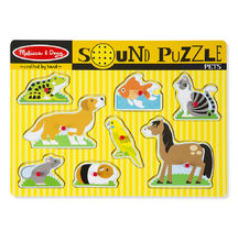 Mascotas de rompecabezas de sonido MD10730 Melissa & Doug 1