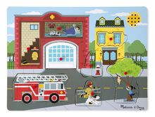 Puzzle sonoro - Alrededor del parque de bomberos M&D10736 Melissa & Doug 1