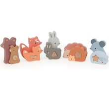 Animales de madera para apilar y contar V7125 Vilac 1