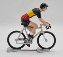 Figura del ciclismo R Maillot de campeón de Bélgica FR-R10 Fonderie Roger 1