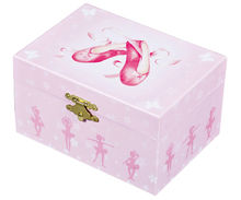 Joyero musical fosforescente rosa Chaussons TR-S50975 Trousselier 1
