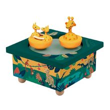 Caja de música magnética de madera La Sabana de 11,5 x 8,5 cm TR-S95004-4804 Trousselier 1